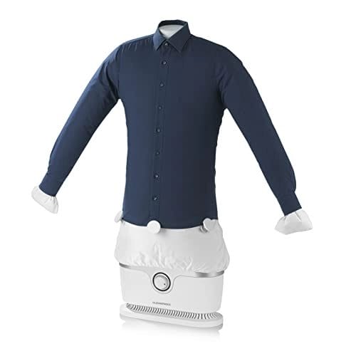 CLEANmaxx Repasseuse automatique de chemises pour sécher et défroisser les chemises et les chemisiers | La manière innovante, douce de défroisser linge
